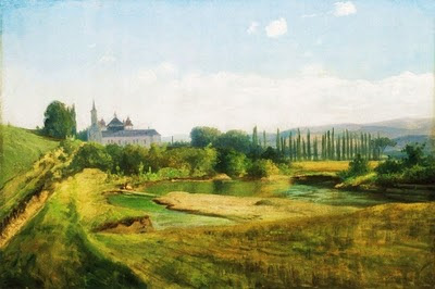 Riverside Landscape with a Castle